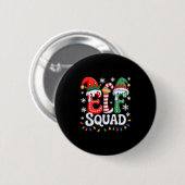 Groovy Elf Squad Elf Family Christmas Matching Paj 缶バッジ (正面&裏面)