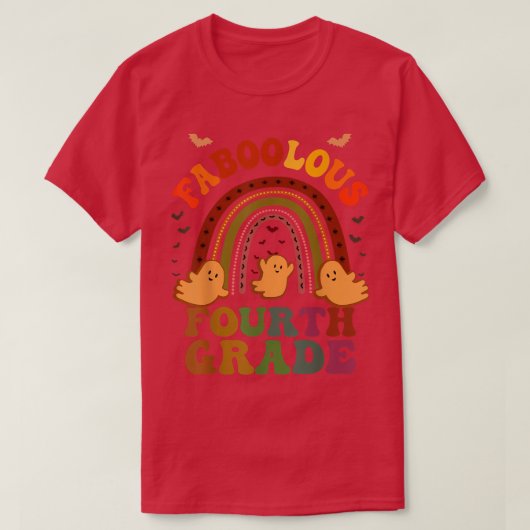 Groovy FABOOLOUS 4年生先生衣装 Tシャツ (デザイン正面)