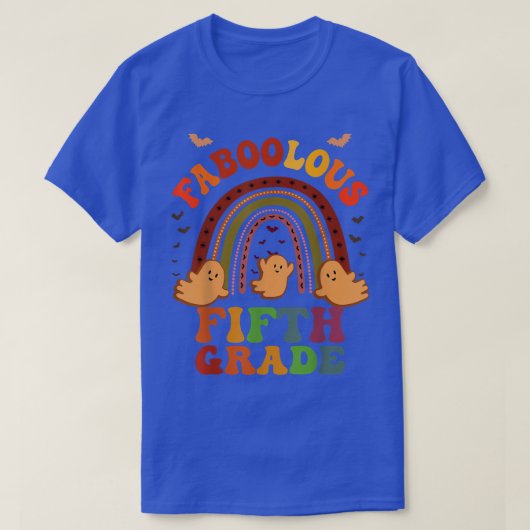 Groovy FABOOLOUS 5年生先生衣装 Tシャツ (デザイン正面)