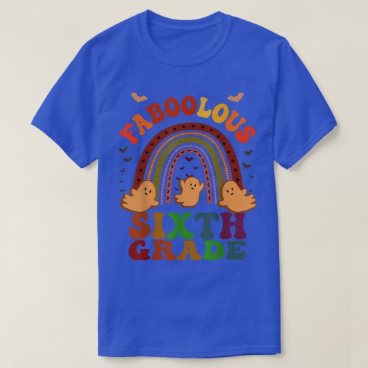 Groovy FABOOLOUS 6年生先生衣装 Tシャツ (デザイン正面)