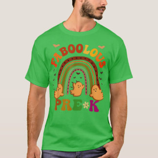 Groovy FABOOLOUS PRE-K TEACHER Costume This Is My  Tシャツ