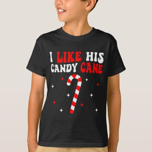 Groovy Family Christmas Couple Matching Funny Tee  Tシャツ (正面)