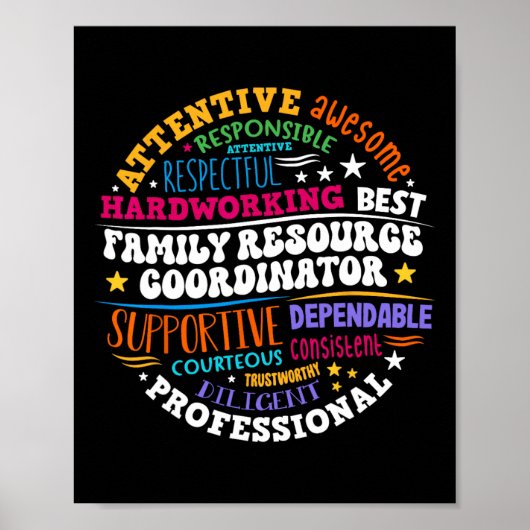 Groovy Family Resource Coordinator Appreciation  ポスター (正面)