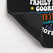 Groovy Family Resource Coordinator Appreciation マウスパッド (コーナー)