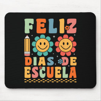 Groovy Feliz 100ディアデエスクエラグルーヴィ100日 マウスパッド