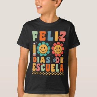 Groovy Feliz 100ディアデエスクエラグルーヴィ100日 Tシャツ