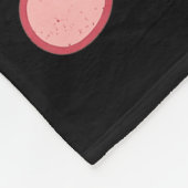 Groovy Feral-but-flirty Silly Goose Valentine Duck フリースブランケット (角)