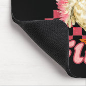 Groovy Feral-but-flirty Silly Goose Valentine Duck マウスパッド (コーナー)