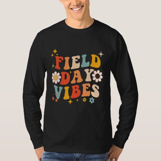 Groovy Field Day 2023 Field Day Vibes Teacher 2 Tシャツ (正面)