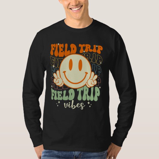 Groovy Field Day 2023 Field Day Vibes Teacher Boy Tシャツ (正面)