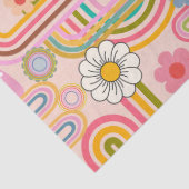 Groovy flower power line art 薄葉紙 (詳細)