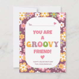 Groovy Friend Classroomバレンタイン シーズンカード