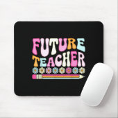 Groovy Future Teacher Student Graduation Teacher I マウスパッド (マウス)