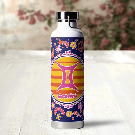 Groovy Gemini Custom ウォーターボトル