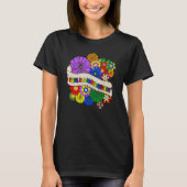 Groovy Gender A Social Construct LGBTQ Gay Lesbian Tシャツ (正面)