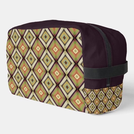 Groovy Geometric Warm Tones  ドップキット (左コーナー)