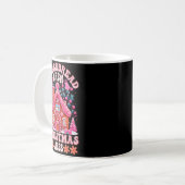 Groovy Gingerbread House Crew Nk Christmas Vibes P コーヒーマグカップ (正面左)