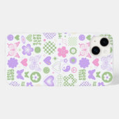 Groovy+Good+Vibes+Y2K+Butterfly+Modern+Girl Case-Mate iPhoneケース (裏面 (横))