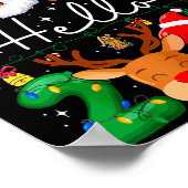 Groovy Goodbye 2025 Hello 2026 Happy New Years Eve ポスター (角)