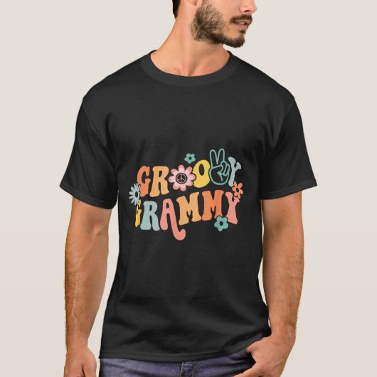 Groovy Grammy One Thankful Grammy Valentines Day M Tシャツ (正面)