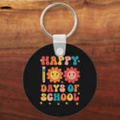 Groovy Happy 100日の学校先生100日目 キーホルダー (正面)