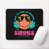 Groovy Happy Face Summer Vibes Got My Mind On Summ マウスパッド (マウス)