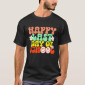 Groovy Happy Last Day of School Teacher Student Gr Tシャツ (正面)