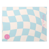 Groovy Happy Notesメモ帳 ノートパッド (正面)