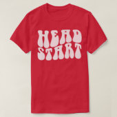Groovy Head Start Back To School Early Childhood E Tシャツ (デザイン正面)