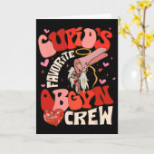 Groovy Heart Disco Cupid's Favorite Obgyn Crew Val カード (黄色い花)