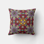 Groovy Heavenly Flower Power クッション (裏面)