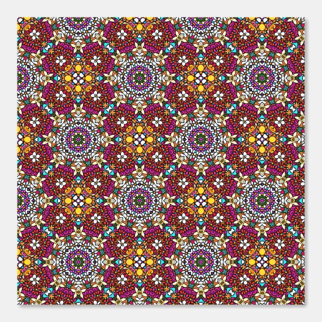 Groovy Heavenly Flower Power 壁紙 (正面)