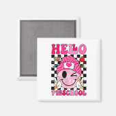 Groovy Hello 幼稚園 保育園 入園式 マグネット (正面/裏面)