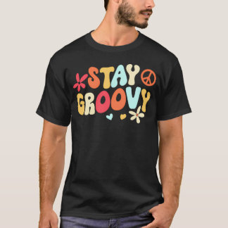Groovy Hippieの滞在 Tシャツ