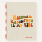 Groovy Human Resources Is My Vibe, HR ノートブック (正面)