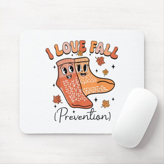 Groovy I Fall Prevention Fall Pt Physical Therapy  マウスパッド (マウス)