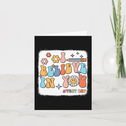 Groovy I In You 信じ Testing Day先生 カード (正面)