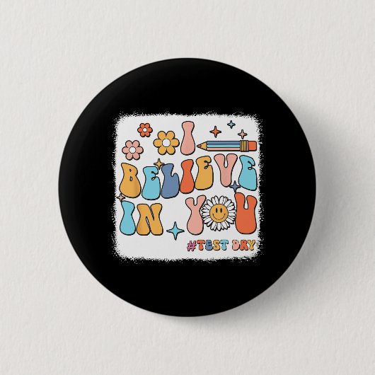 Groovy I In You 信じ Testing Day先生 缶バッジ (正面)