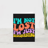 Groovy I’m Not Lost, I’m Just Sidequesting – Funny カード (正面)