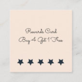 Groovy Ice Cream Cone Shopリワード ロイヤリティカード (裏面)