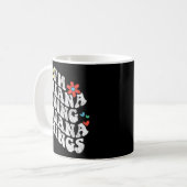 Groovy Im Ariana Doing Ariana Things おもしろい Mothers コーヒーマグカップ (正面左)