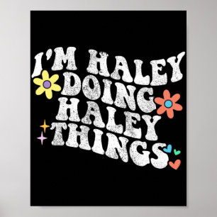 Groovy Im Haleyヘイリーの母を行おもしろいう ポスター