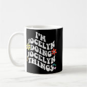 Groovy Im Jocelyn Jocelyn Things Mothe おもしろいMothe コーヒーマグカップ (左)