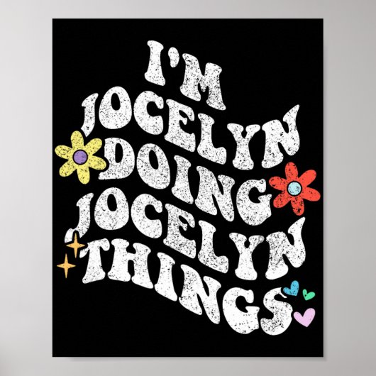 Groovy Im Jocelyn Jocelyn Things Mothe おもしろいMothe ポスター (正面)