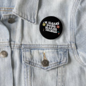 Groovy Im Sloane Doing Sloane Things おもしろい Mothers 缶バッジ (インサイチュ)