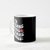 Groovy Im Vivienneヴィヴィヴィアンおもしろいヌ コーヒーマグカップ (正面左)