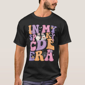 Groovy In My CDEエラ不気味幽霊ナースハロウィン Tシャツ