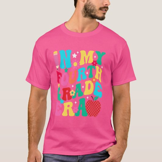 Groovy In My Four Era Tee - 1日学校 Tシャツ (正面)