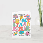 Groovy In My Starr Era Testing Day Teacher Kids Mo カード (正面)