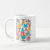 Groovy In My Starr Era Testing Day Teacher Kids Mo コーヒーマグカップ (左)